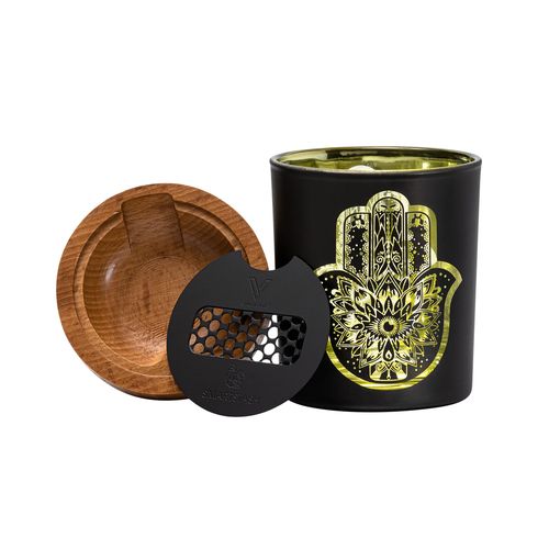 30% DISCOUNT - V Syndicate-SmartStash-Medium-Hamsa-Yellow